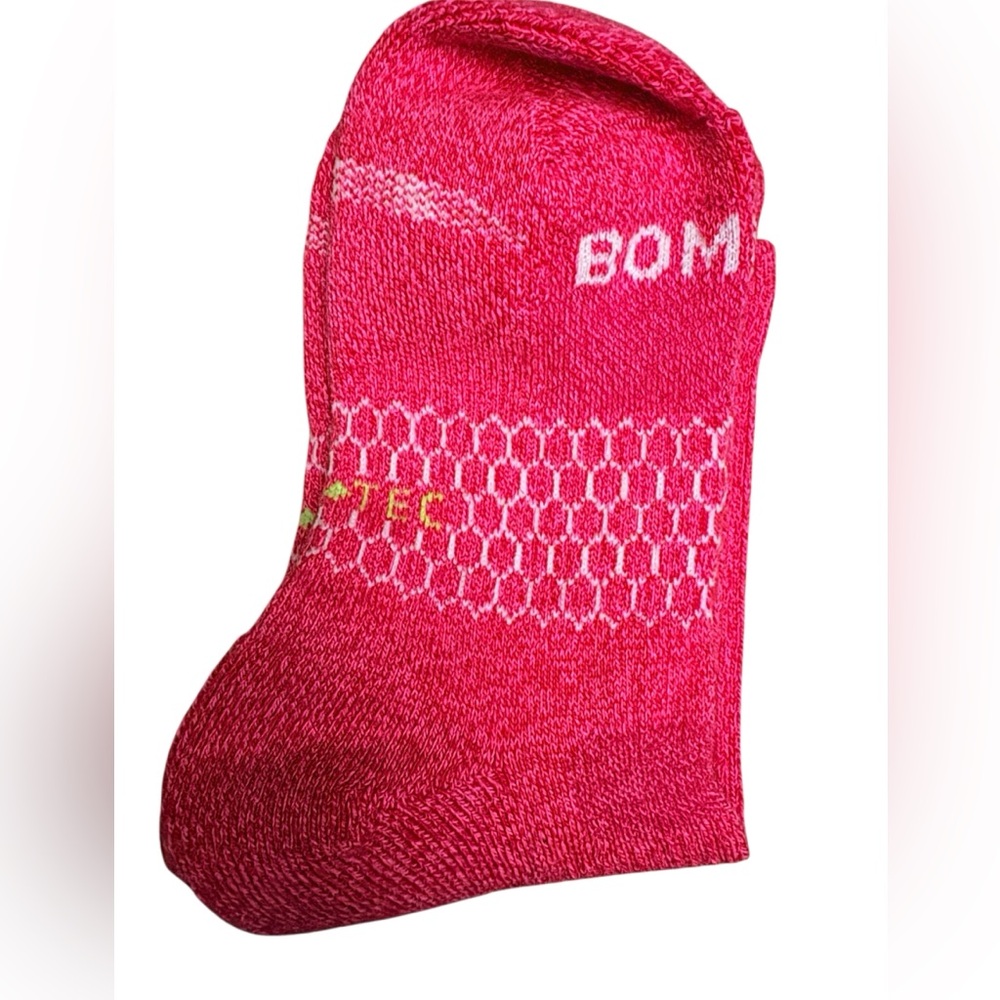 NWOT - Bombas Womens Pink Crew Socks - Size S - Picture 2 of 4